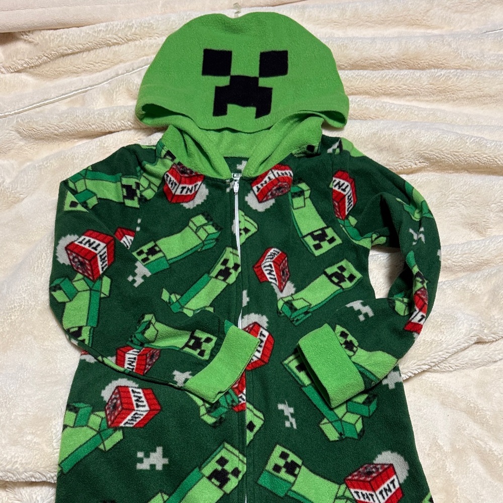 Green Creeper Kids One Piece